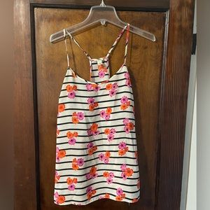 J. Crew floral tank